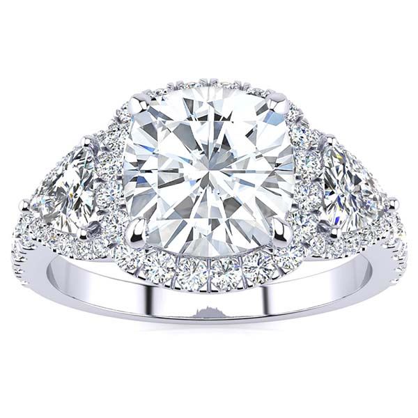Lindsay Moissanite Ring
