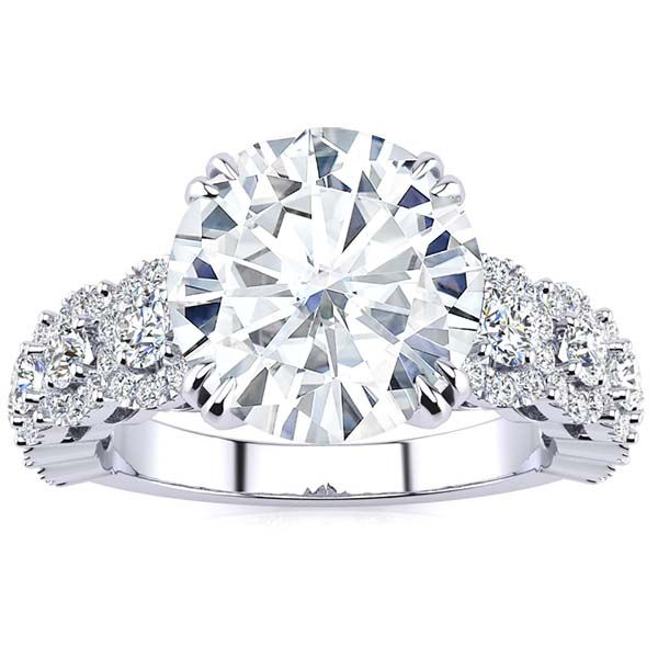 Courtney Moissanite Ring