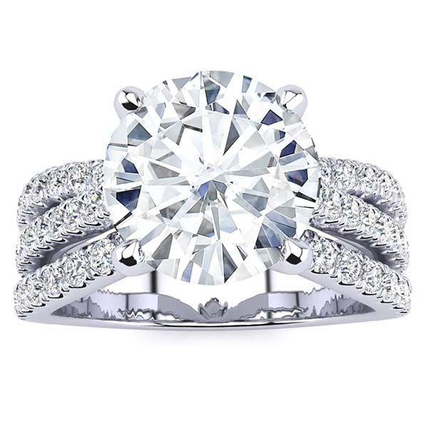 Tressa Moissanite Ring