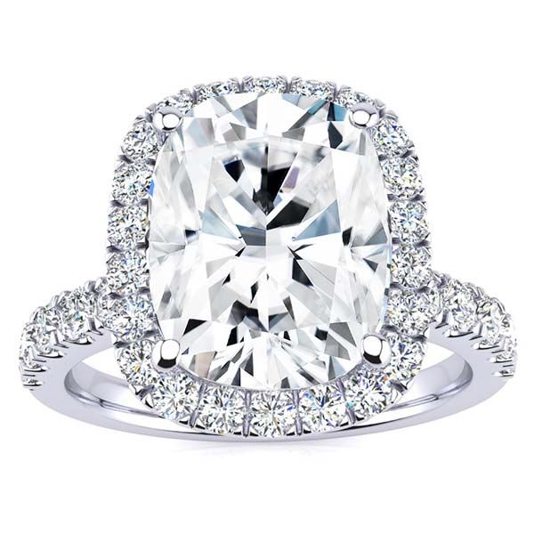 Jessica Moissanite Ring