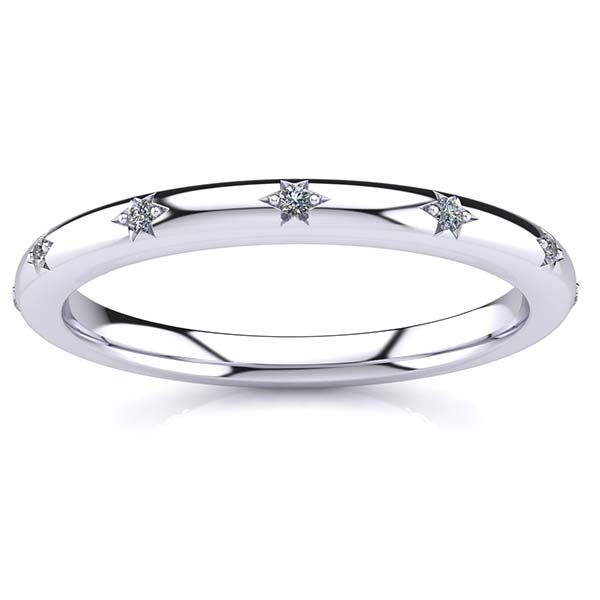 Starburst  Diamond Ring