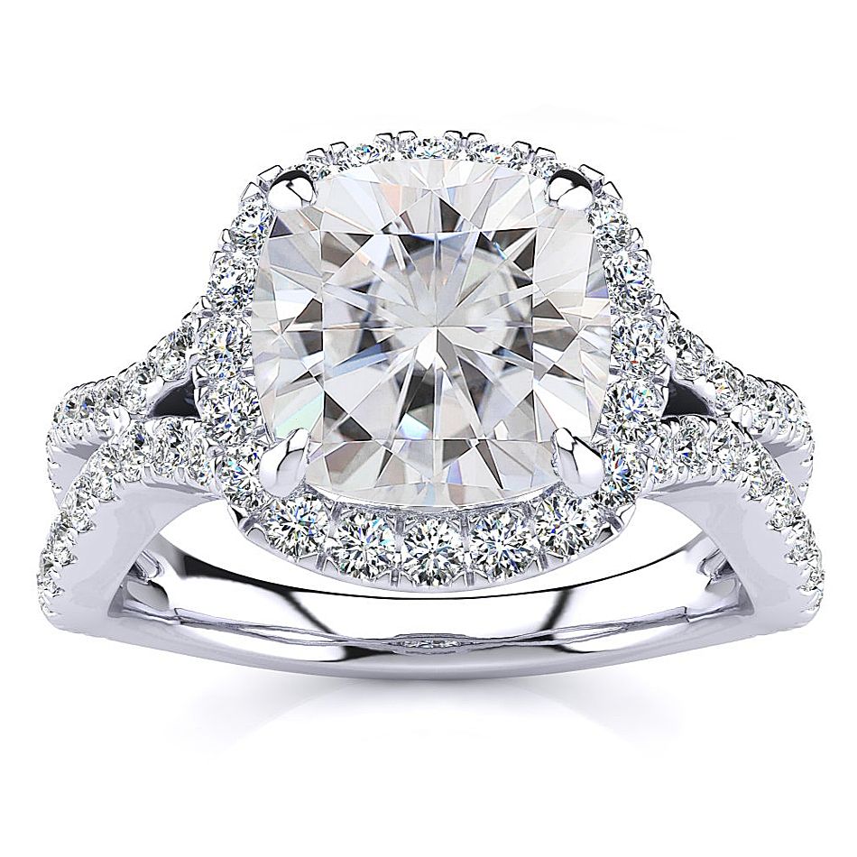 Julia Moissanite Ring