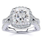 Julia Moissanite Ring
