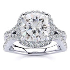 Julia Moissanite Ring