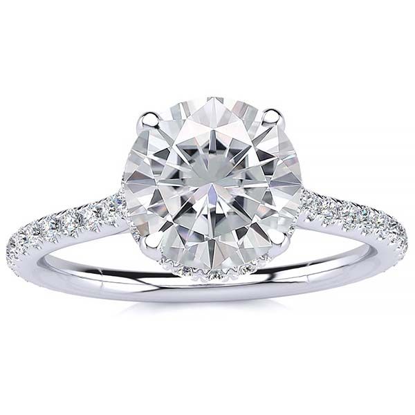 Becky Moissanite Ring