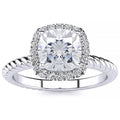 Alyssa Moissanite Ring