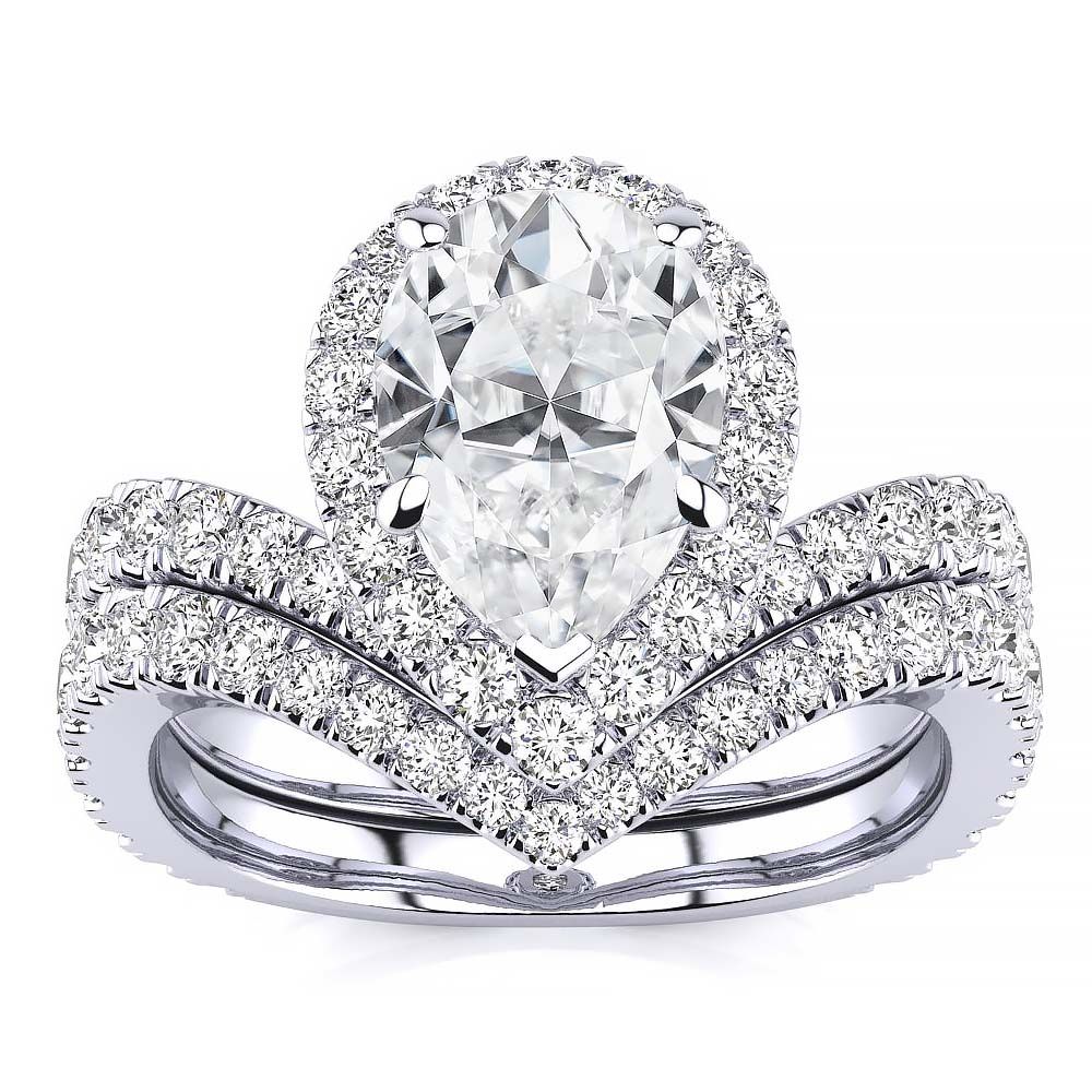 Anna Moissanite Ring