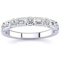 Megan Baguette Diamond Ring