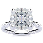Gloria Moissanite Ring