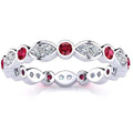 Medina Ruby Eternity Ring