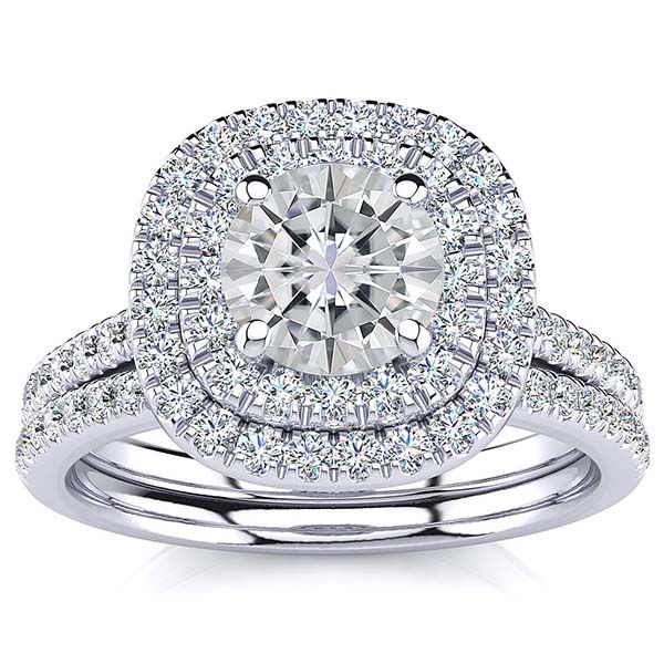 Tessa Moissanite Ring