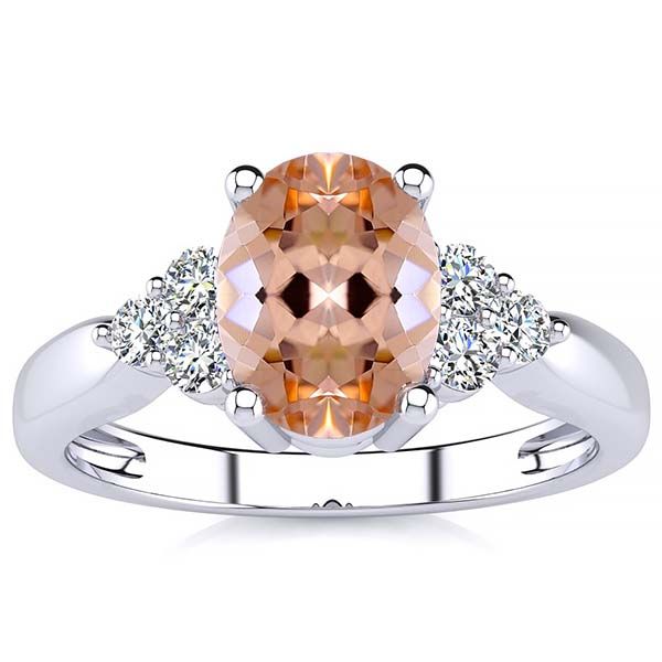 Selena Morganite Ring