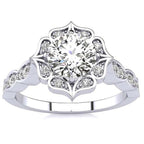 Vera Moissanite Ring