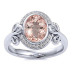 Abi Morganite Ring