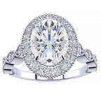 Amalia Moissanite Ring