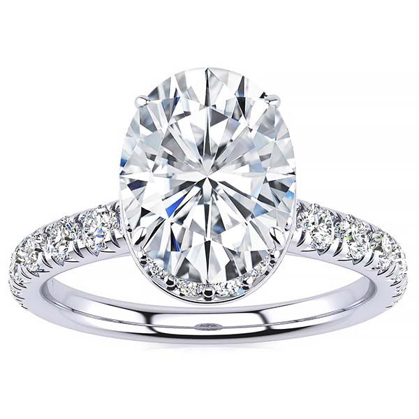 Bethany Moissanite Ring