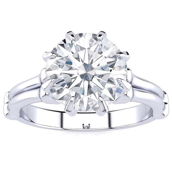 Scully Moissanite Ring