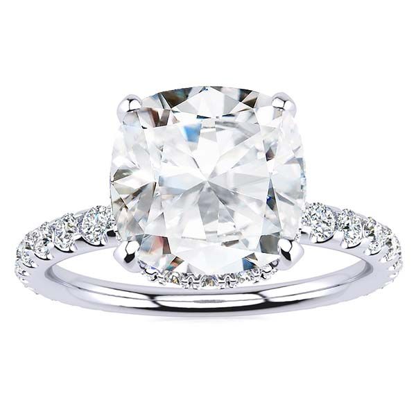 Christine Moissanite Ring
