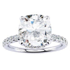 Christine Moissanite Ring