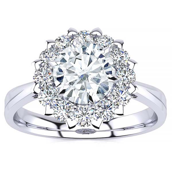 Jamie Moissanite Ring