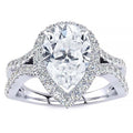 Jasmine Moissanite Ring