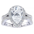 Jasmine Moissanite Ring