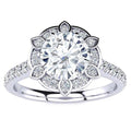 Jackie Moissanite Ring