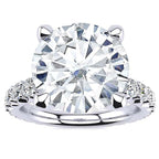 Sabrina Moissanite Ring