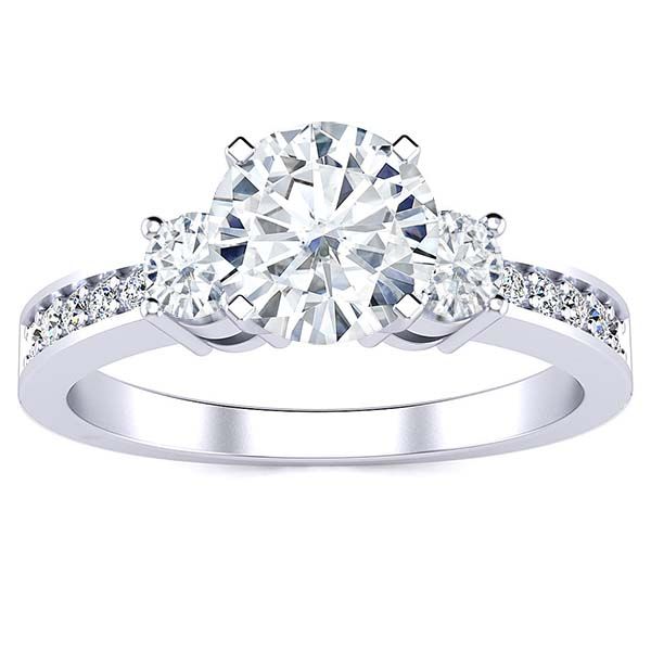 Lily Moissanite Ring