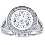 Maria Moissanite Ring