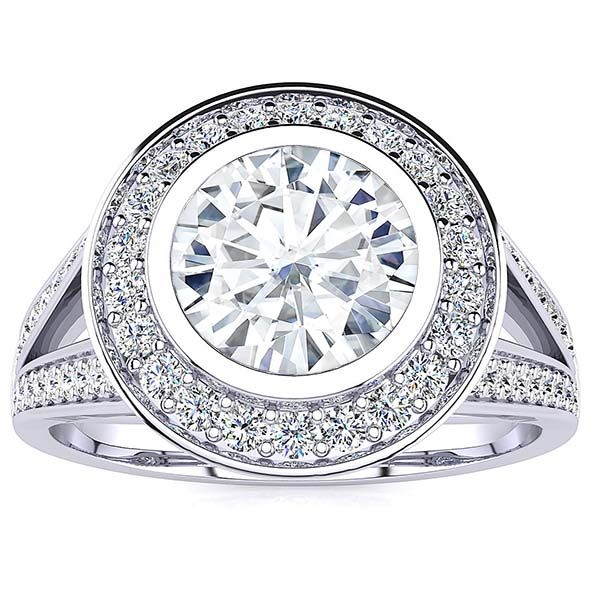Maria Moissanite Ring