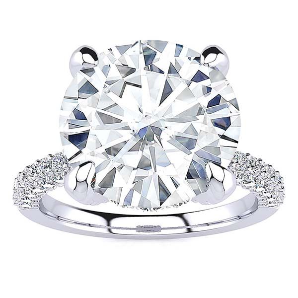 Sabina Moissanite Ring