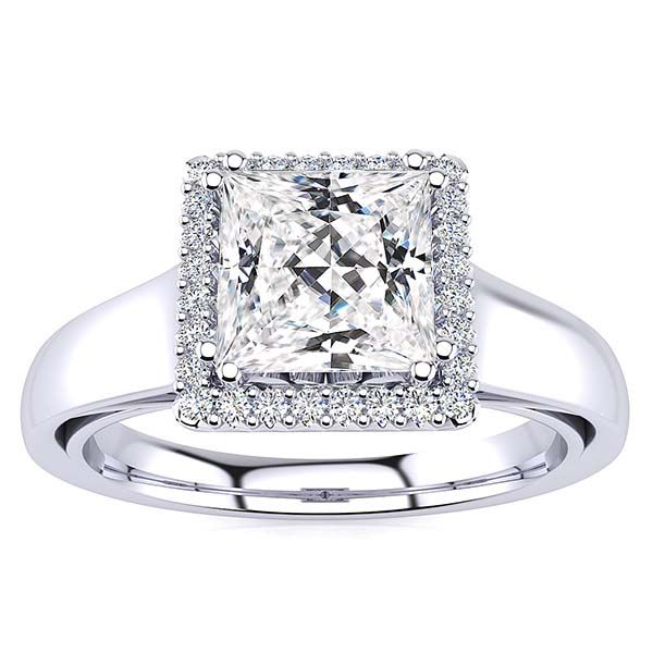 Camilla Moissanite Ring