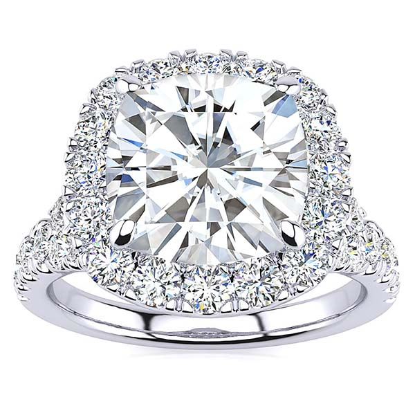 Macy Moissanite Ring