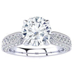 Heather Moissanite Ring