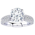 Heather Moissanite Ring