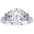 Butterfly Moissanite Ring