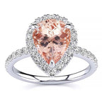 Anastasia Morganite Ring