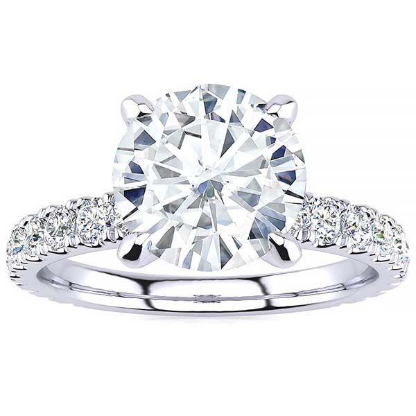 Breanna Moissanite Ring