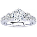 Linda Moissanite Ring