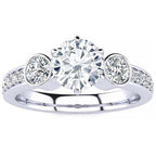 Linda Moissanite Ring