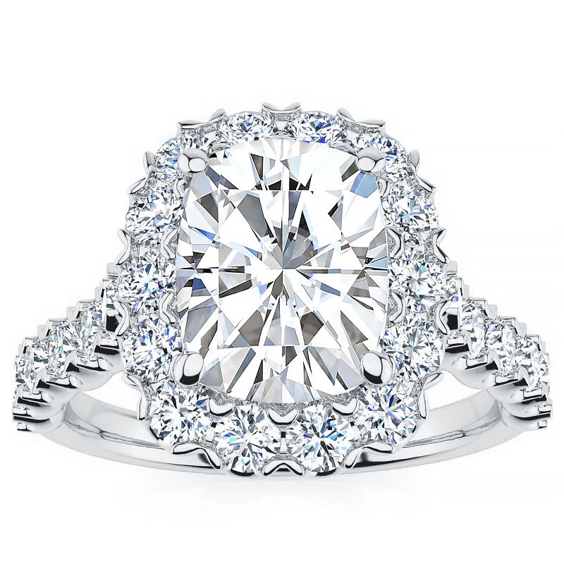 Cynthia Moissanite Ring