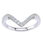 Curve Diamond Ring