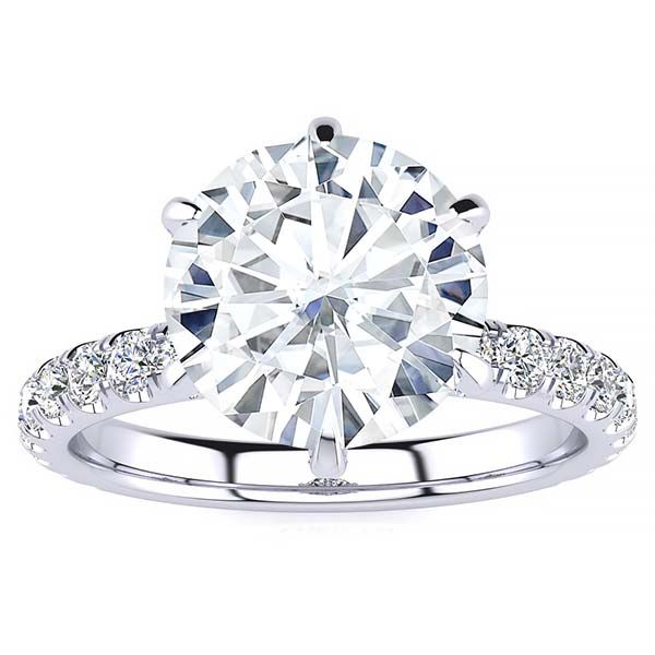 Brooklyn Moissanite Ring