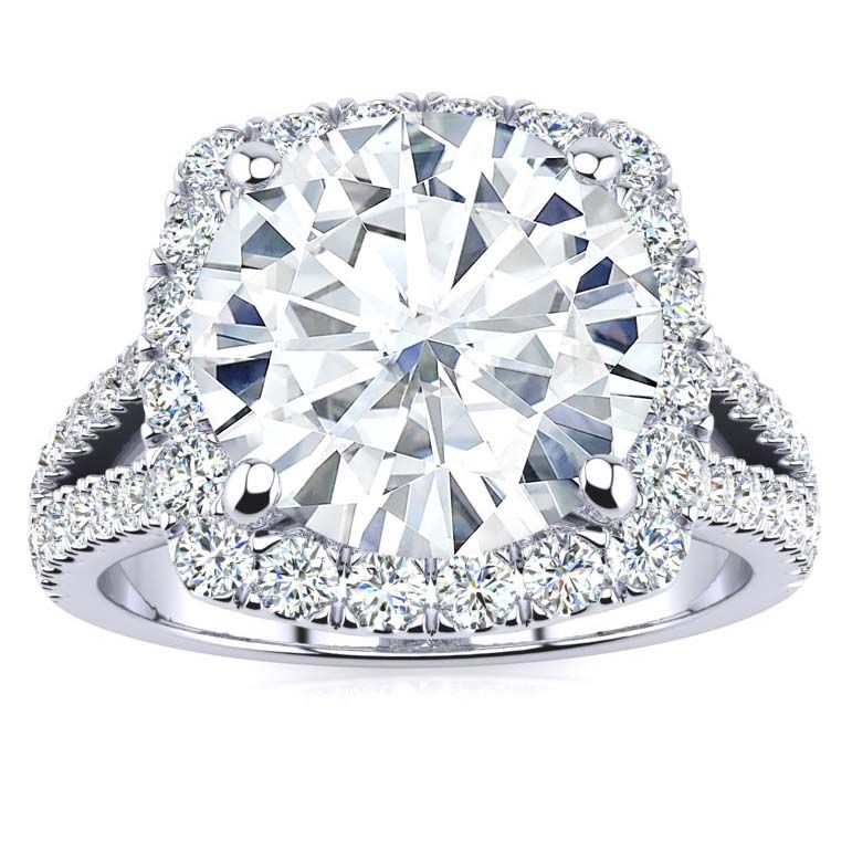 Margaret Moissanite Ring