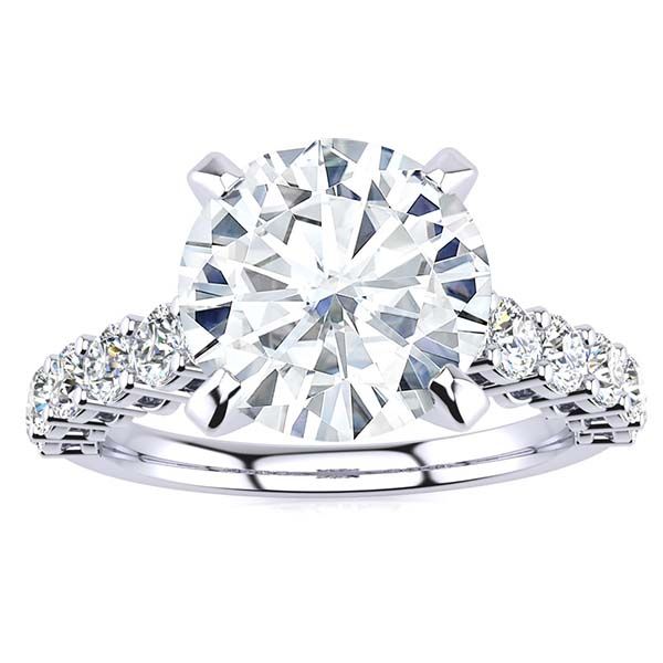 Nancy Moissanite Ring