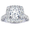 Daisy Moissanite Ring