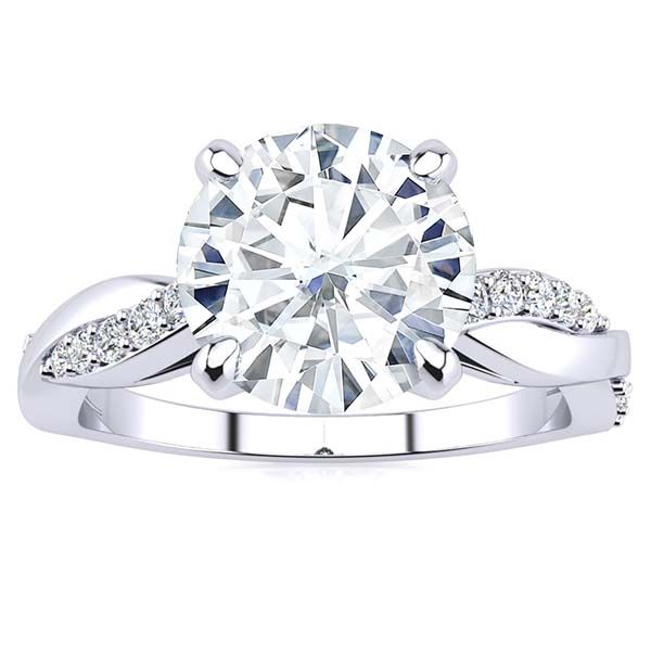 Alexia Moissanite Ring