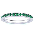 Sydney Emerald Eternity Ring