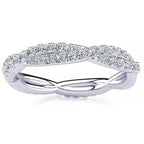 Twist Diamond Ring